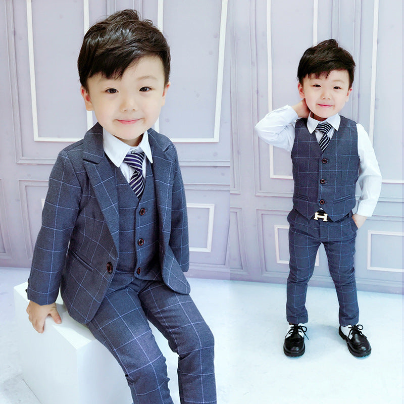 Boy's Three-Piece Suit Boy's Three-Piece Suit